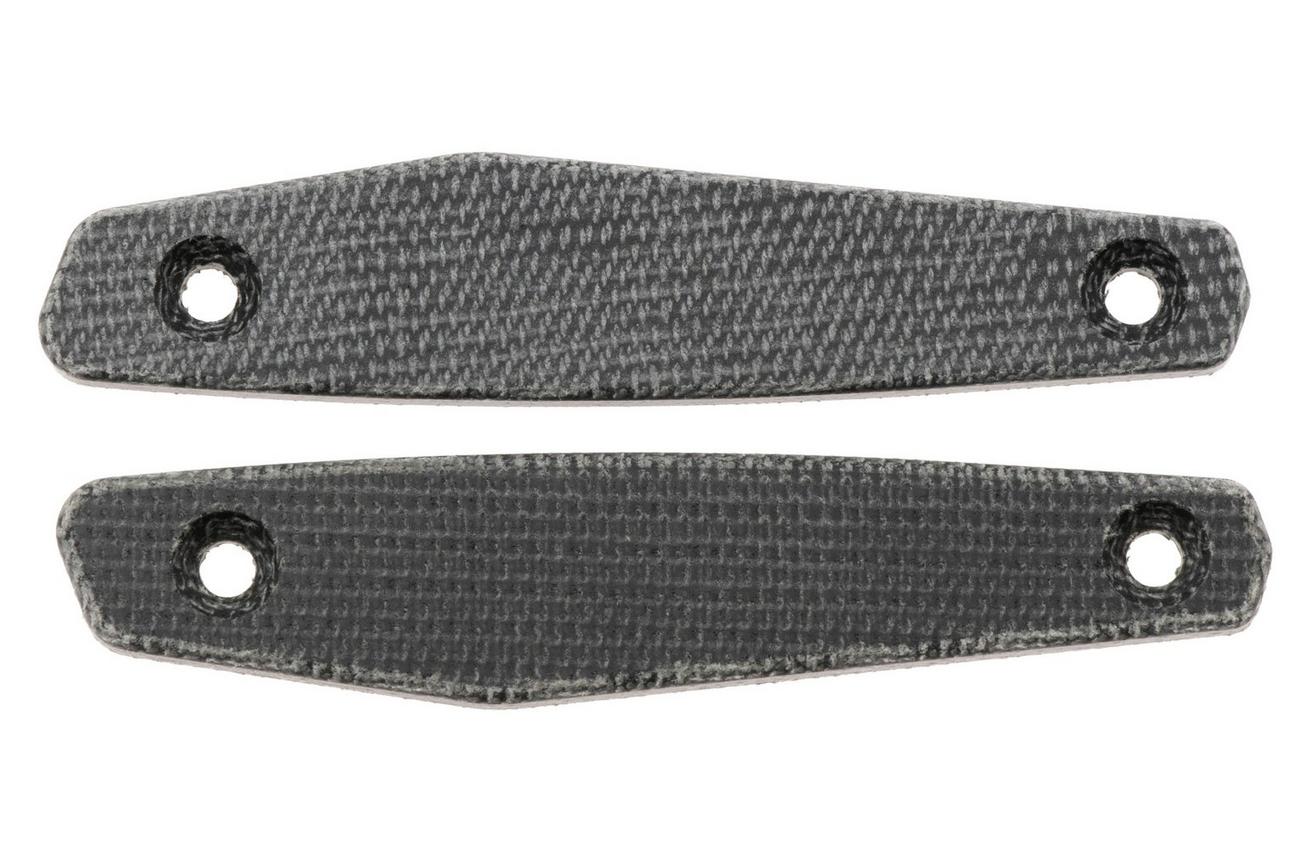 Daily Customs AK1 Inlays P10012627, Plain Black Canvas Micarta, inlay set