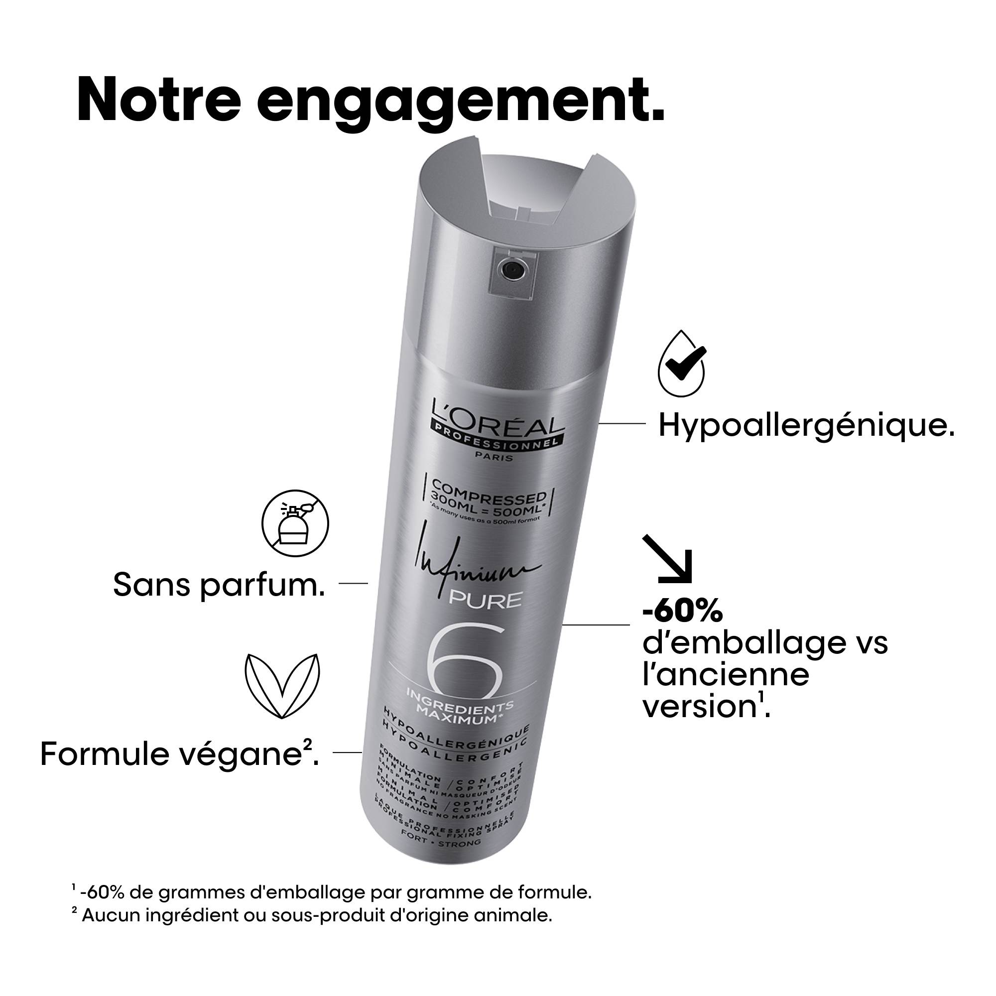 Laque Infinium Pure fixation forte / 300ml