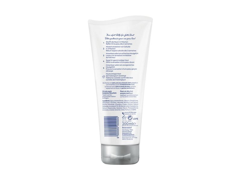 NIVEA Körperpflege Q10plus Straffende Anti-Cellulite Creme Strafft die Haut und mindert die Anzeichen von Cellulite