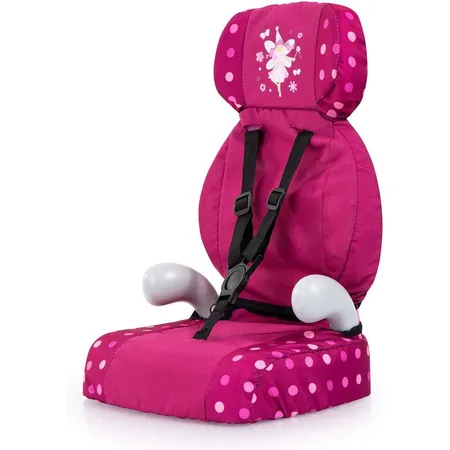 Bayer Design Deluxe Puppen-Autositz, pink