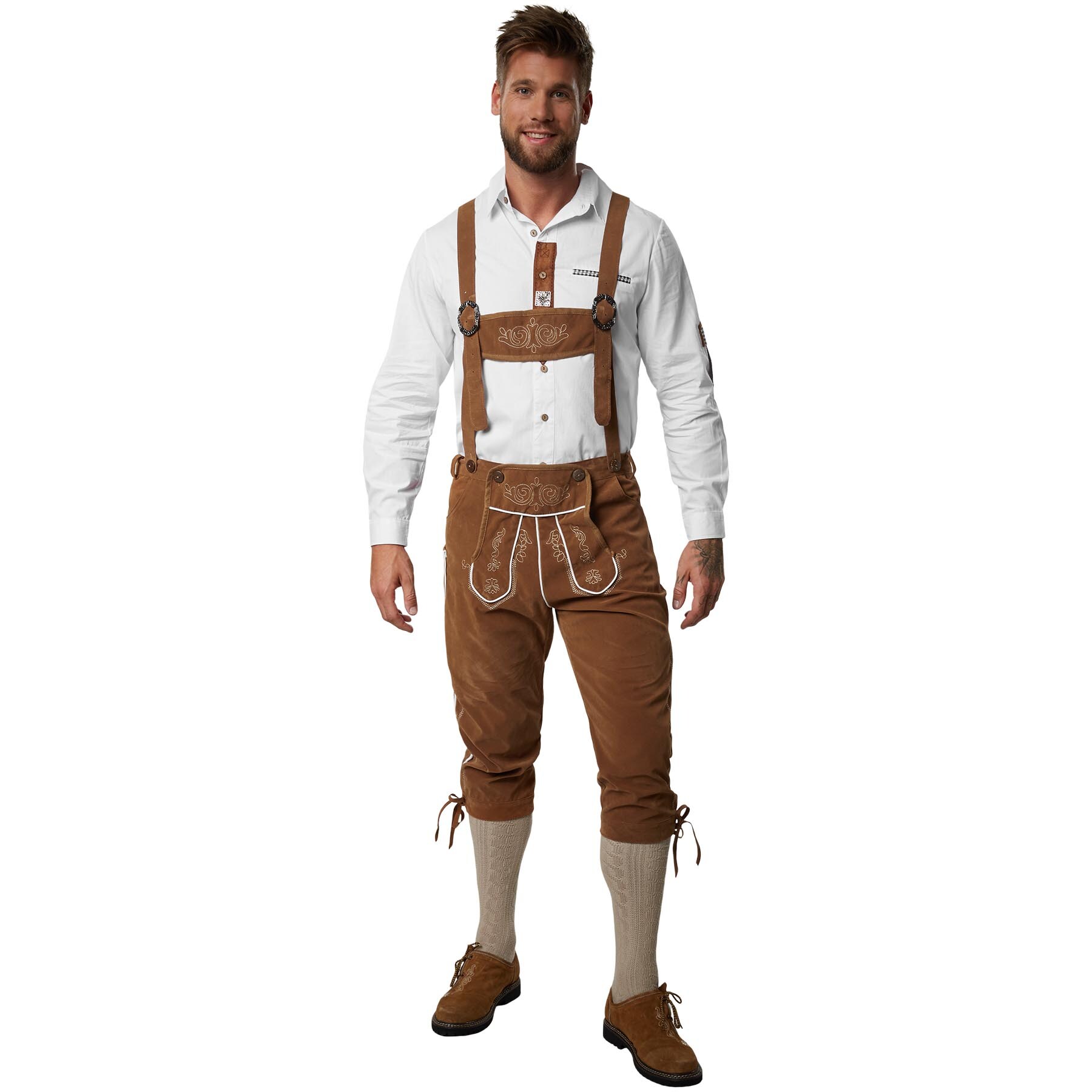 tectake® Kniestrümpfe beige