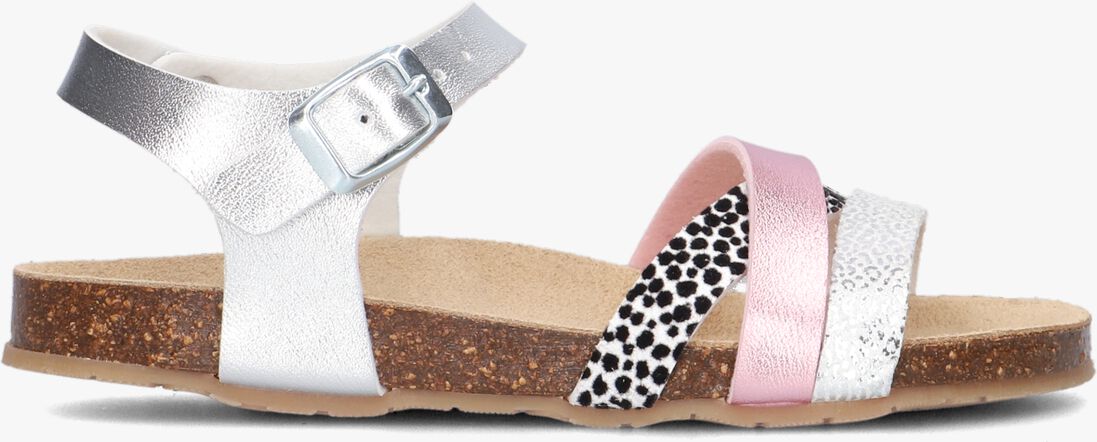 BRAQEEZ zilveren braqeez sandalen saar spain