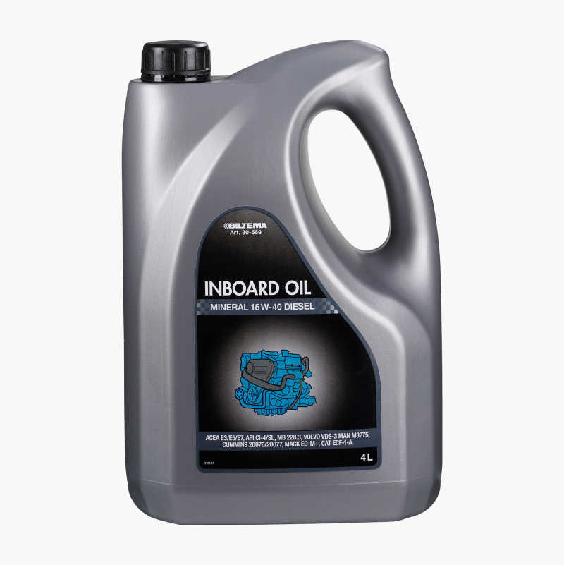 Dieselolje innenbordsmotor 15 W-40, 4 L