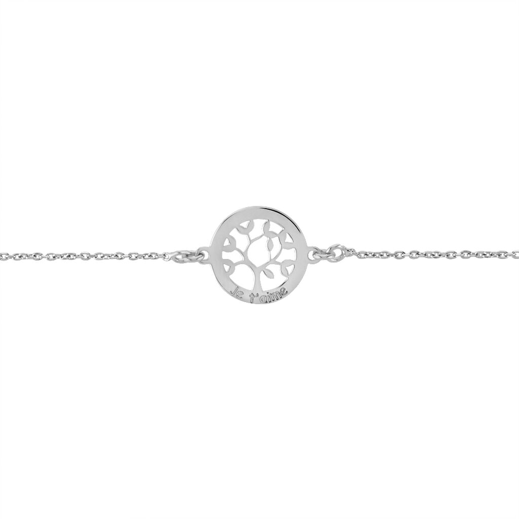 Bracelet Argent Blanc Vroon