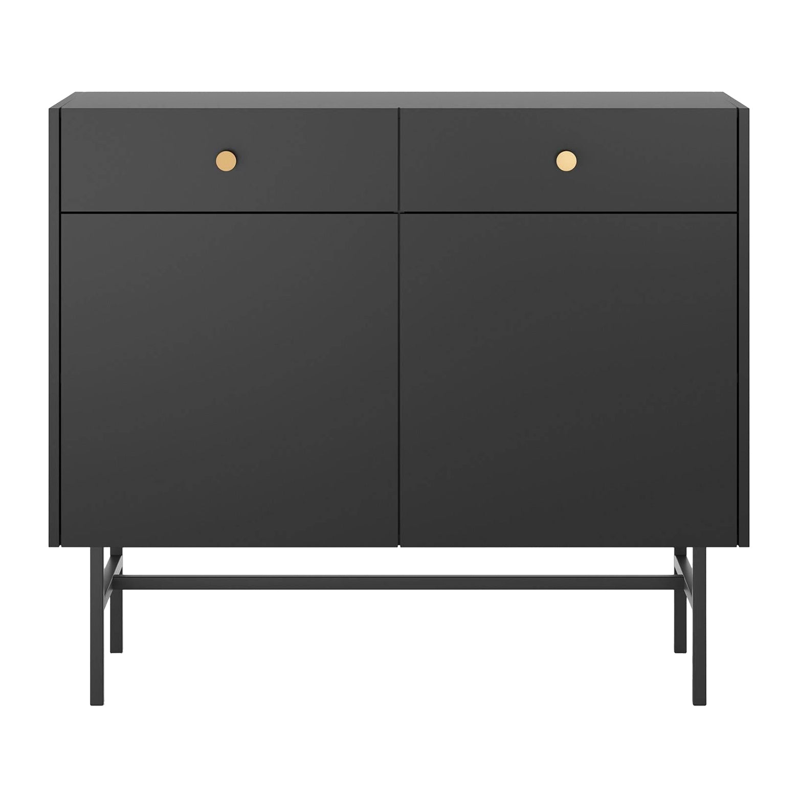 by fonQ Scandiva Dressoir 2-deurs - Zwart