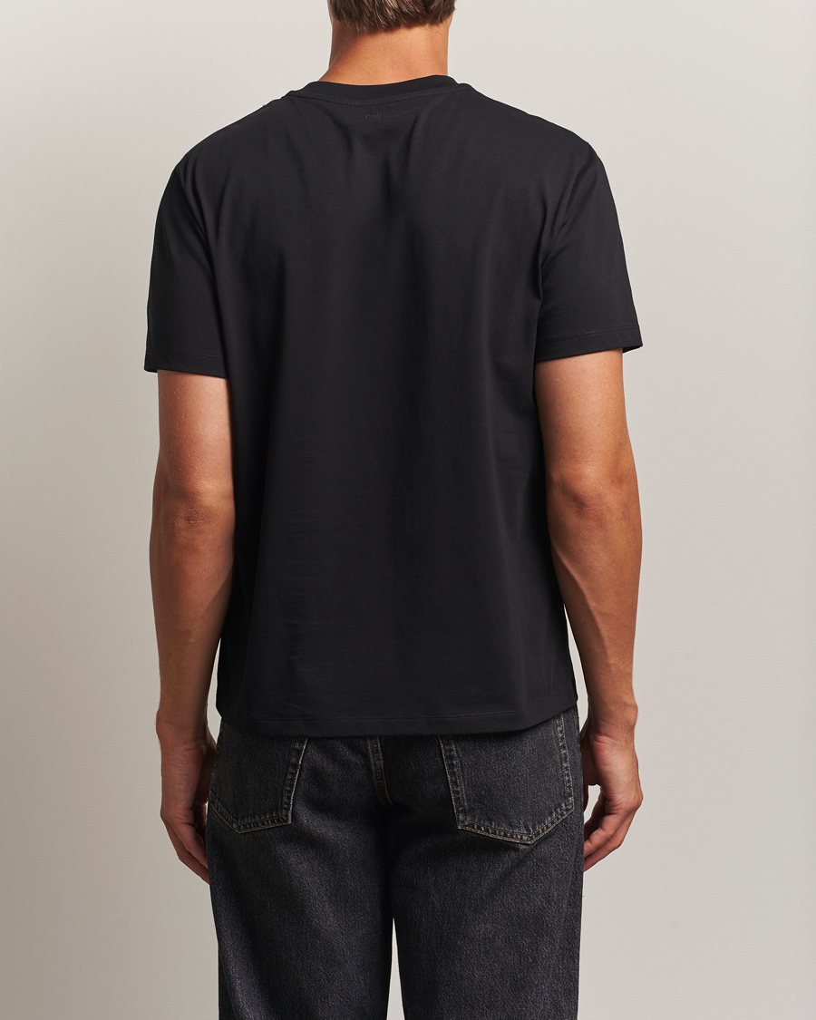 AMI Heart Logo T-Shirt Black