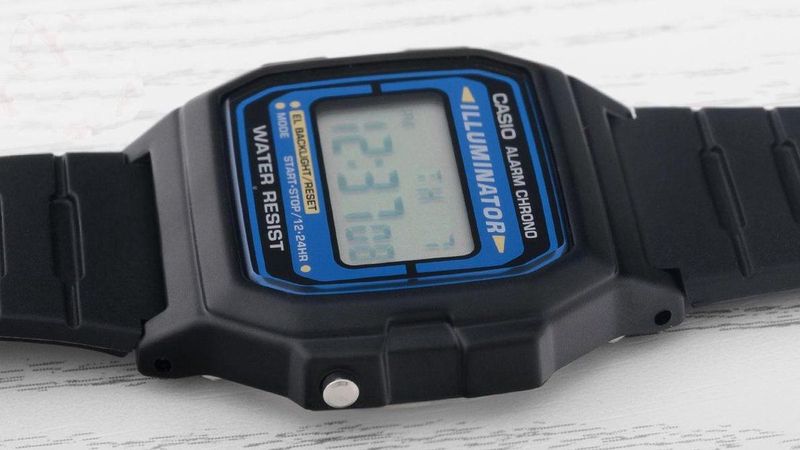Casio - Retro Vintage - Horloge - Zwart - Kunsthars