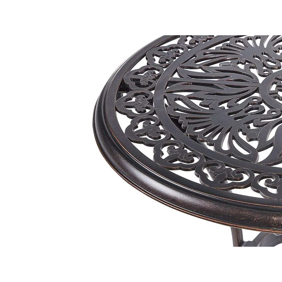 ANDALO - Tuintafel - Bruin - Aluminium