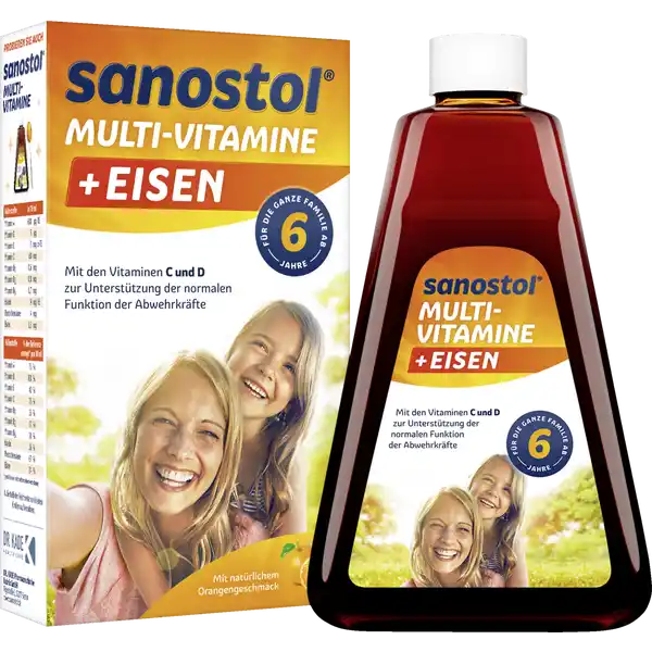 Multi-Vitamine + Eisen