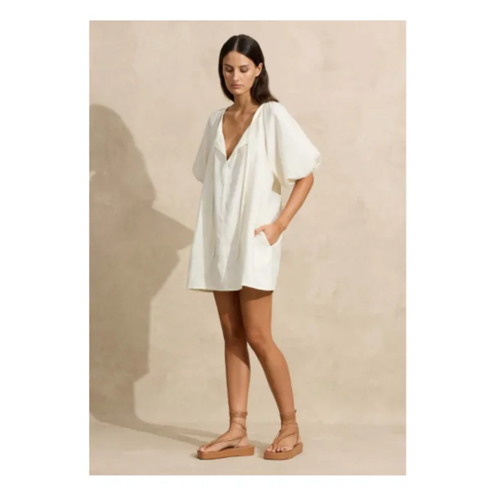Peony Robe Souvenirs Mini | Ecru