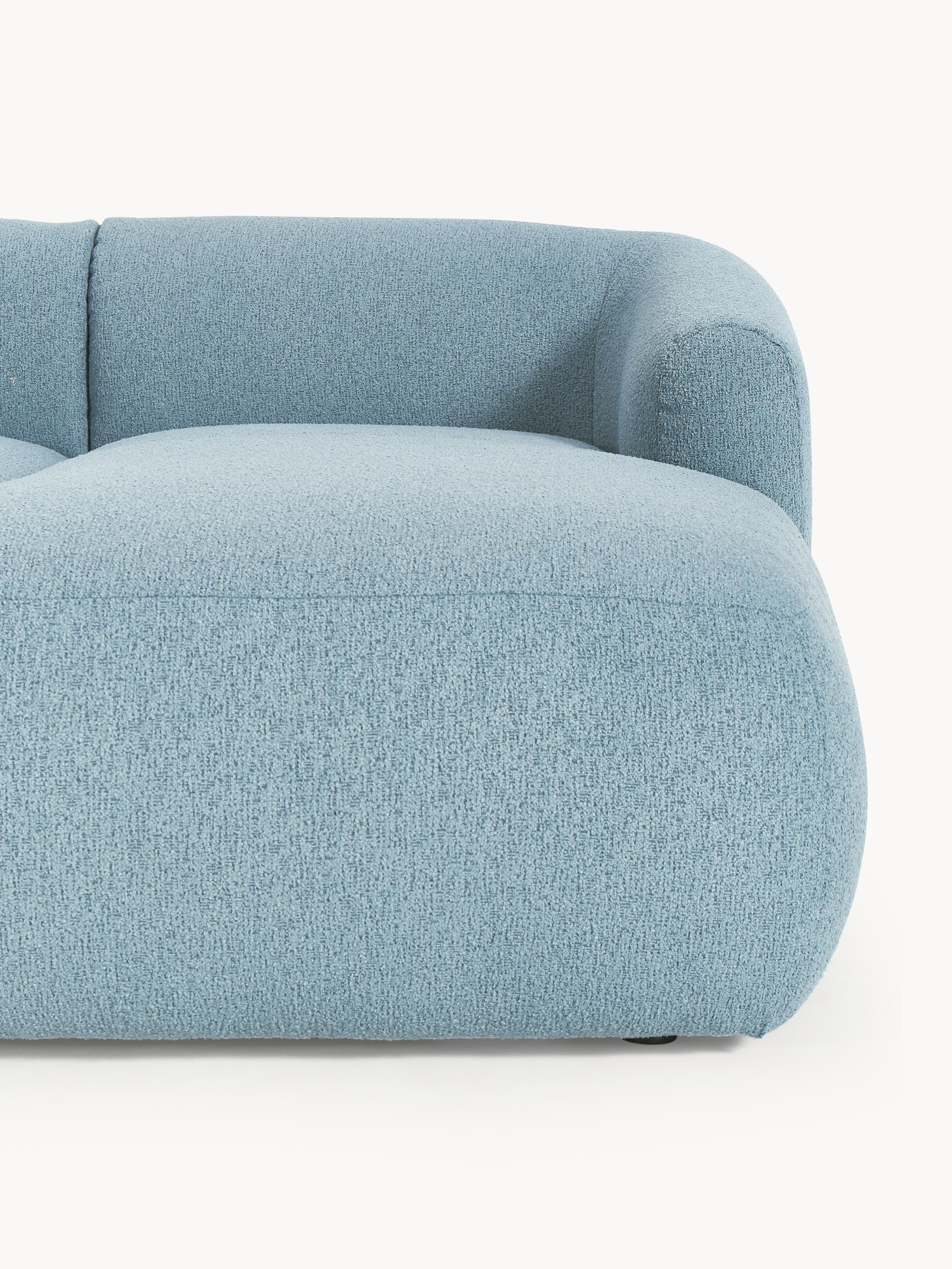 Modulaire bouclé hoekbank Sofia (3-zits)