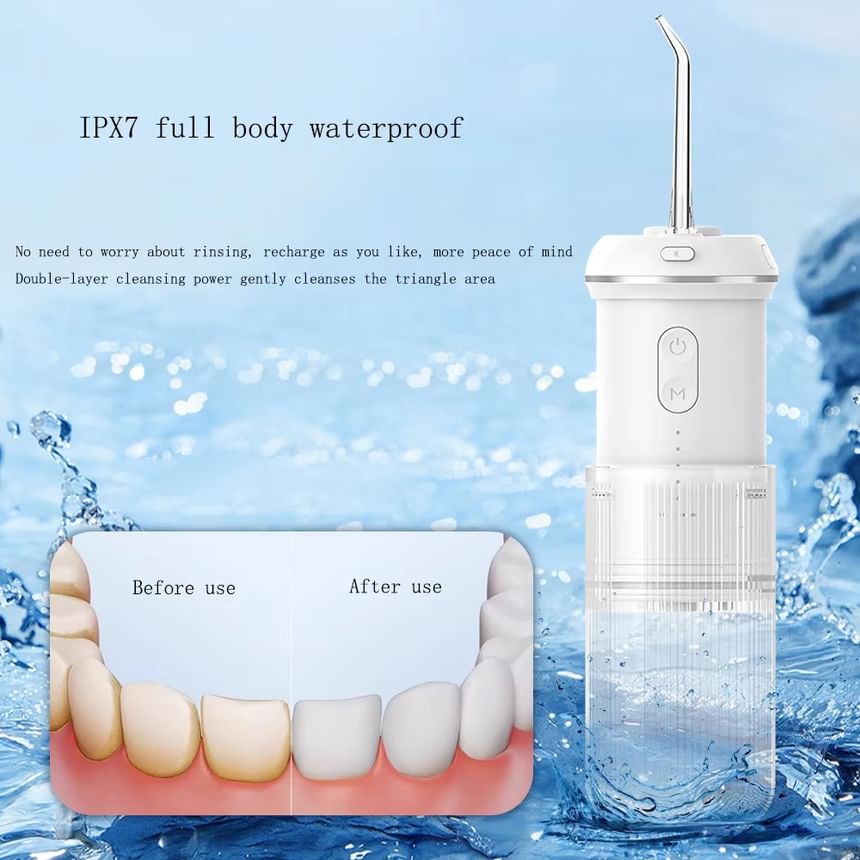 HOMTEC - USB oplaadbare waterflosser