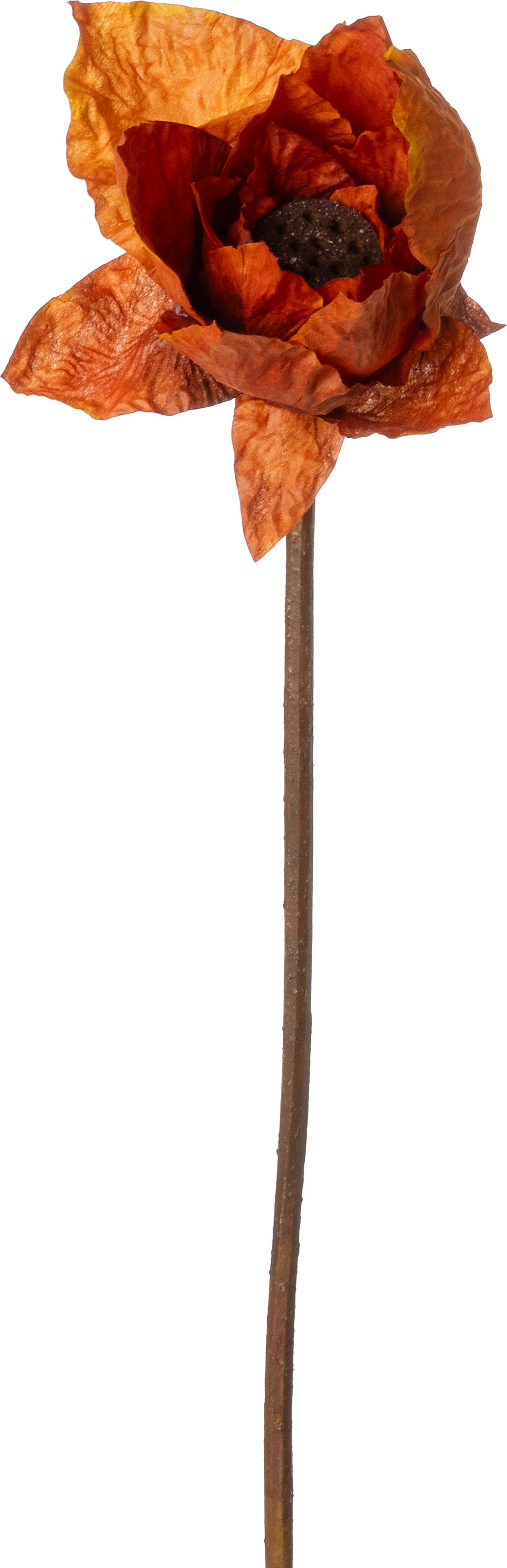 Intratuin kunstbloem Lotus oranje 69 cm