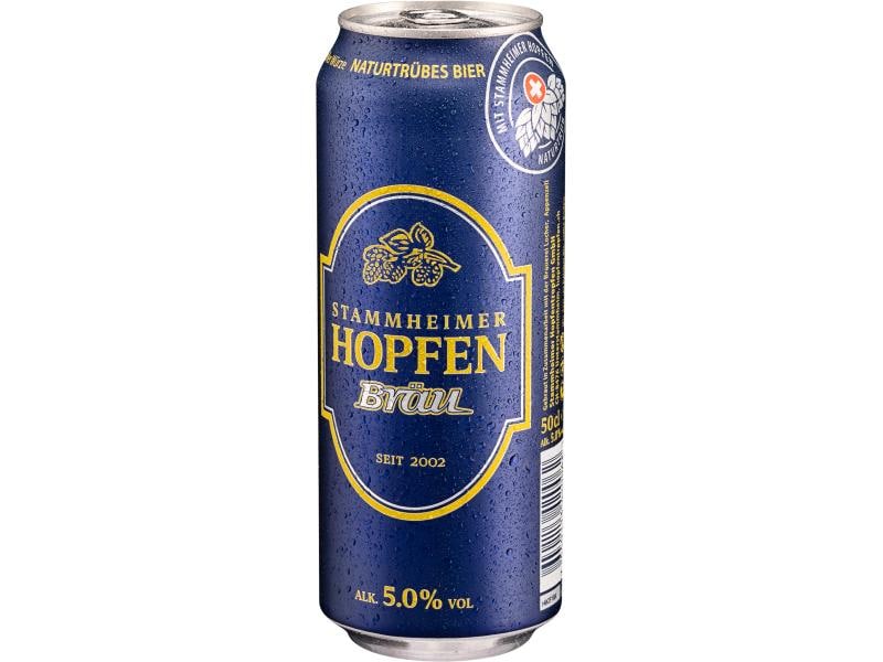 Hopfentropfen Bier Stammheimer Hopfenbräu naturtrüb 6 x 0.5 Schweizer Bier mit Stammheimer Hopfen