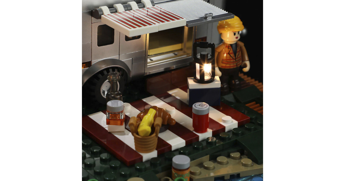 LumibricksRetro House - Lookout Campground Constructiespeelgoed  (F9022V2.0)