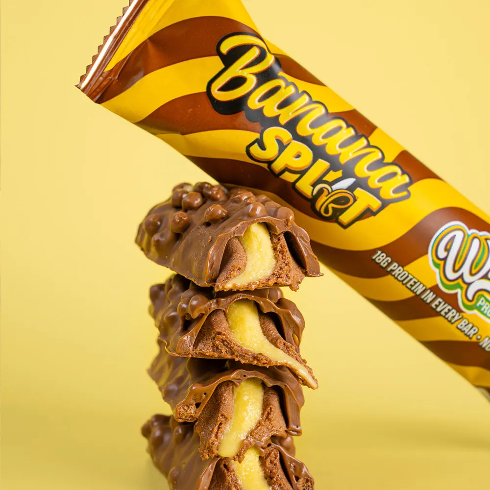 Wispy Protein Bar Banana Split - 55 g.