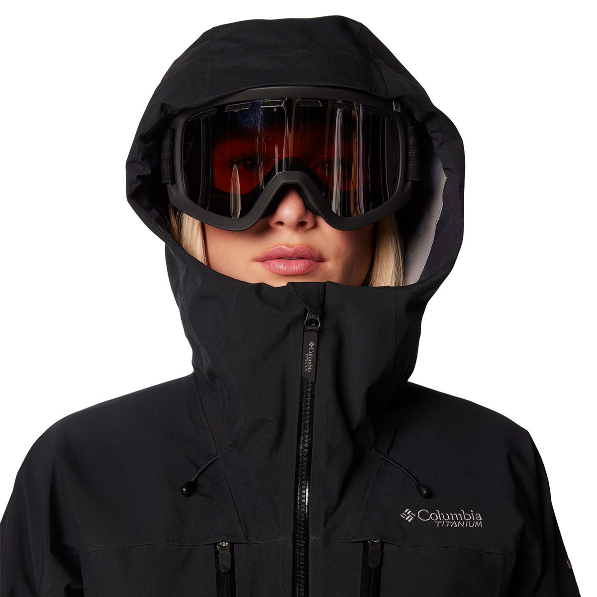 Columbia Platinum Peak II 3-lags skijakke, dame (Black)