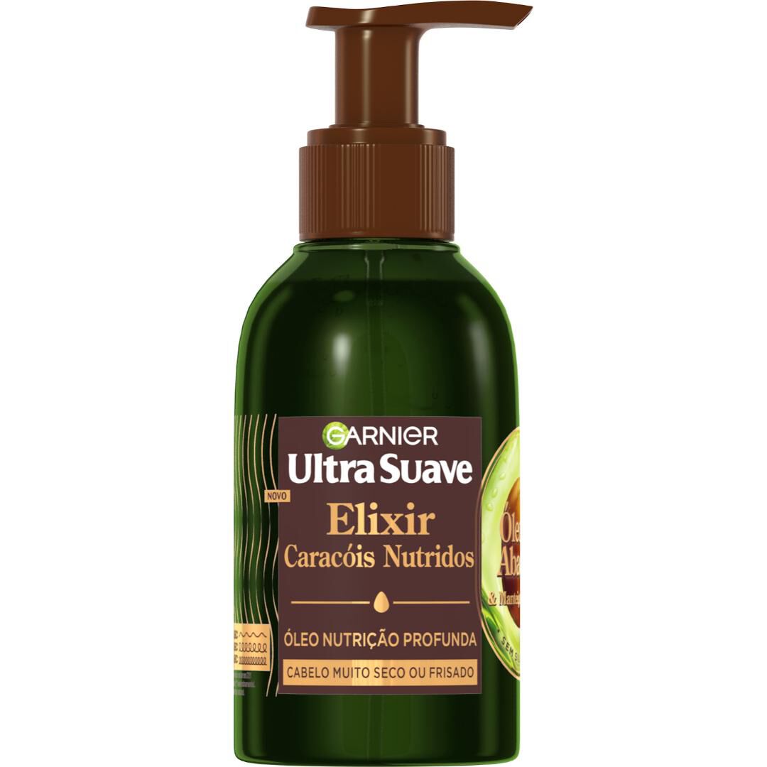 GARNIER  Ultra Suave - Elixir caracóis nutridos abacate - 120ml