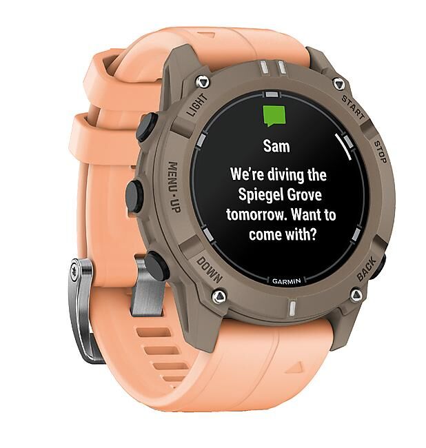 GARMIN - ORDINATEUR DE PLONGEE DESCENT G2 BRACELET SILICONE