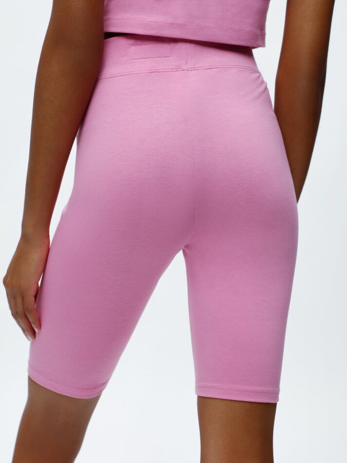 Calça legging de ciclismo - Rosa chiclete