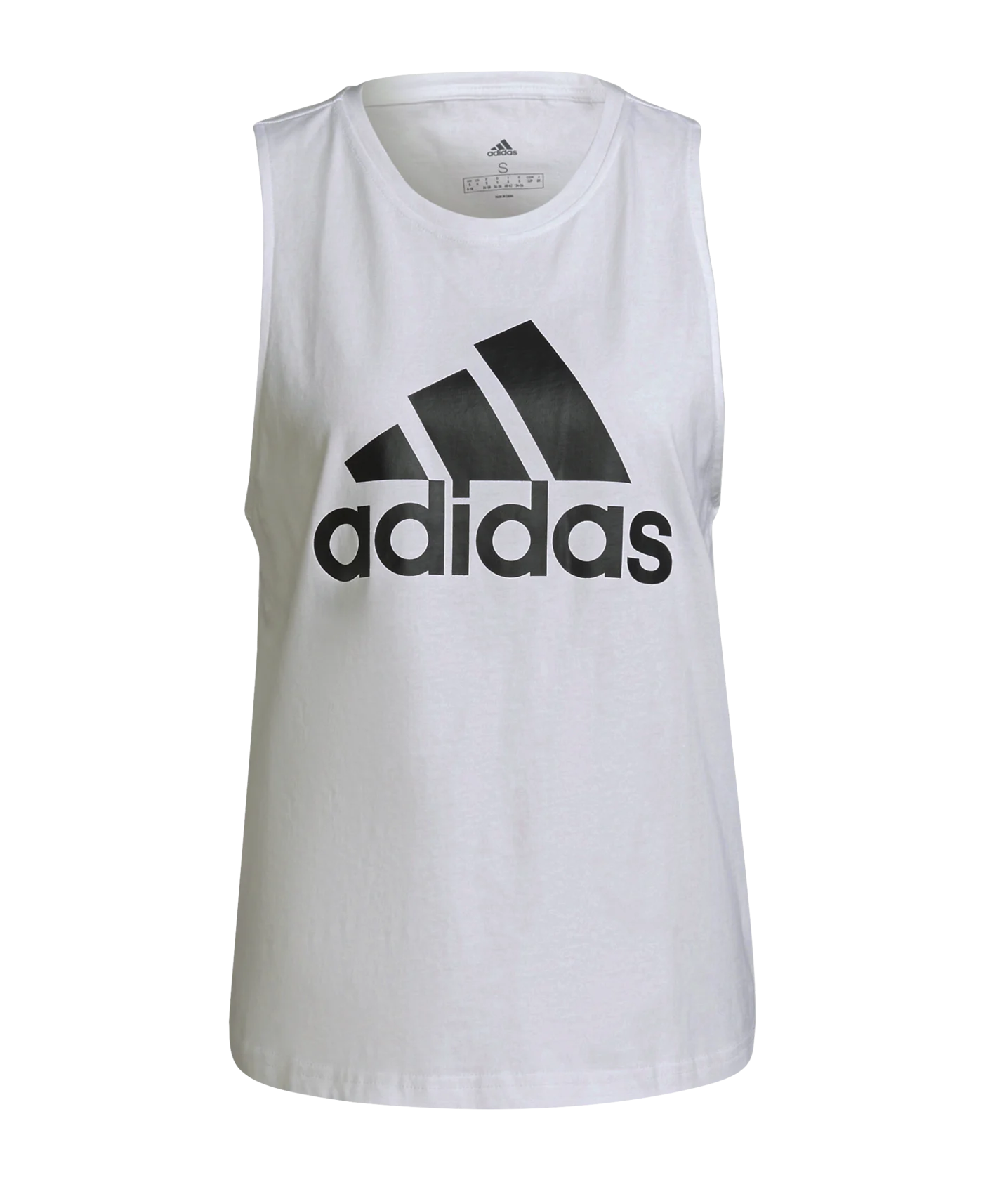 adidas Essentials Big Logo Tanktop Damen Weiss