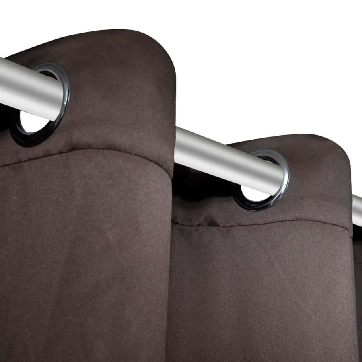VidaXL Rideau Blackout 2 pcs - Brun