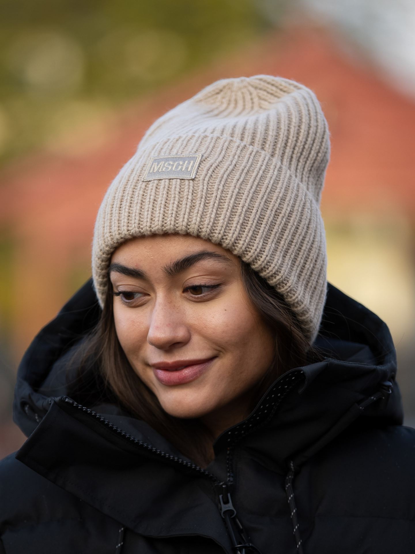 Kara Badge Beanie