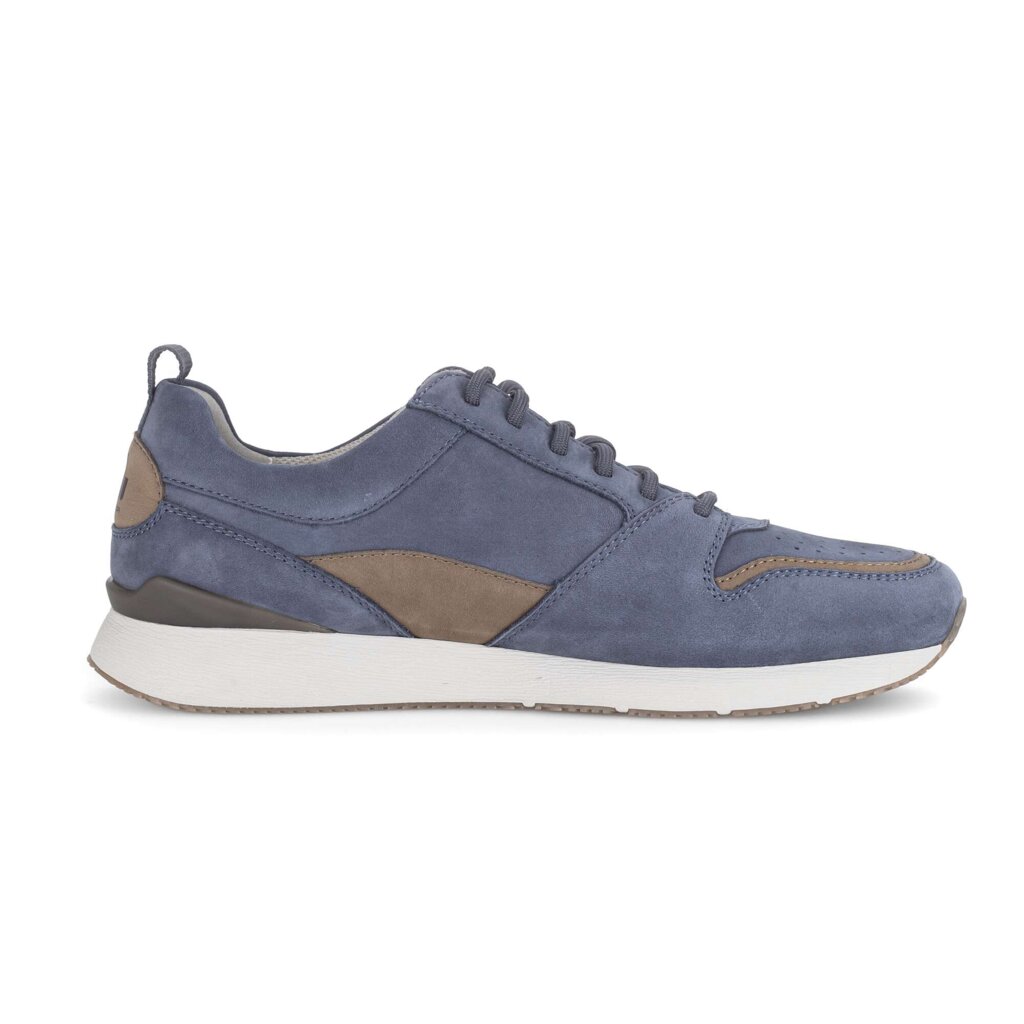 Lage sneaker blauw