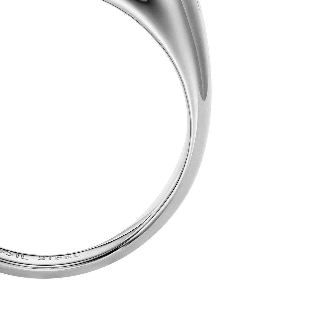 Fossil ring JF047470406 Jewelry zilverkleurig