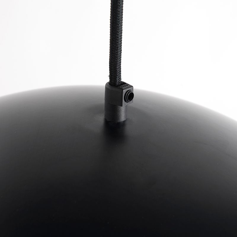 Industriële hanglamp zwart met goud 50 cm - Magna Eco