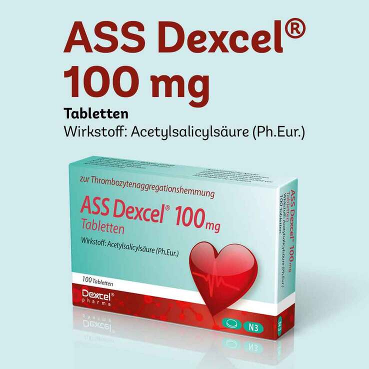 ASS Dexcel 100 mg Tabletten, 100 St