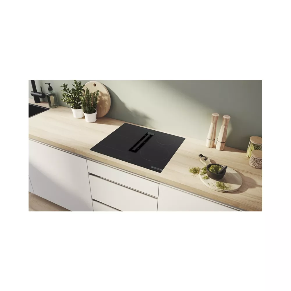 Bosch PVS601B16E Induktionskochfeld flächenbündig mit integriertem Dunstabzug 60cm