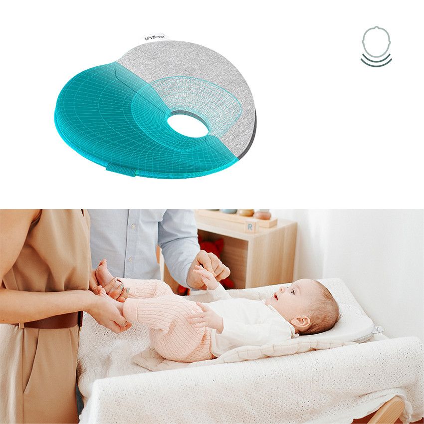 Cale tête ergonomique Lovenest Original - White - Ecru