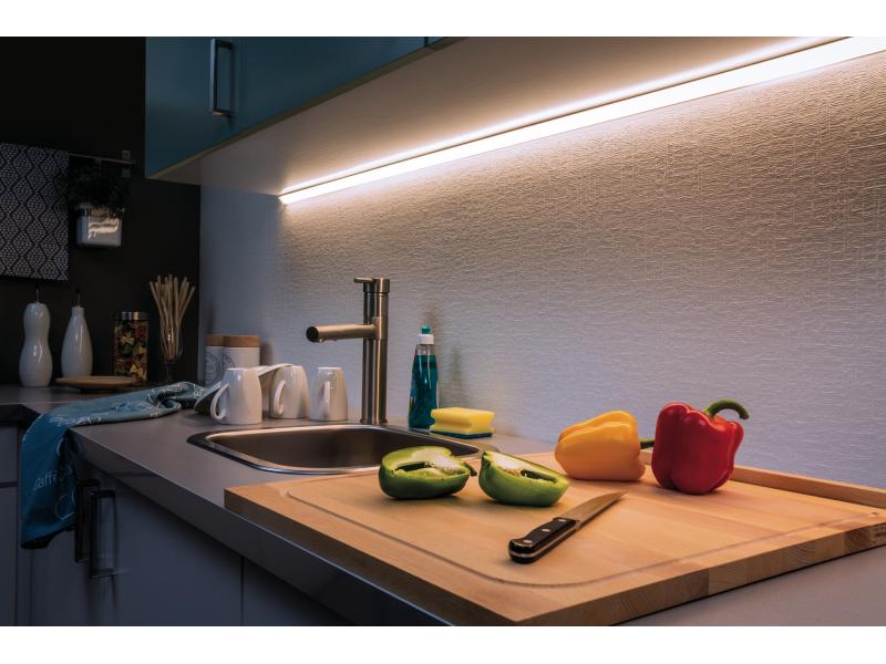 Paulmann LED-Stripe MaxLED 500 6500 K, 3 m Basisset Beschichteter LED-Streifen, kürzbar