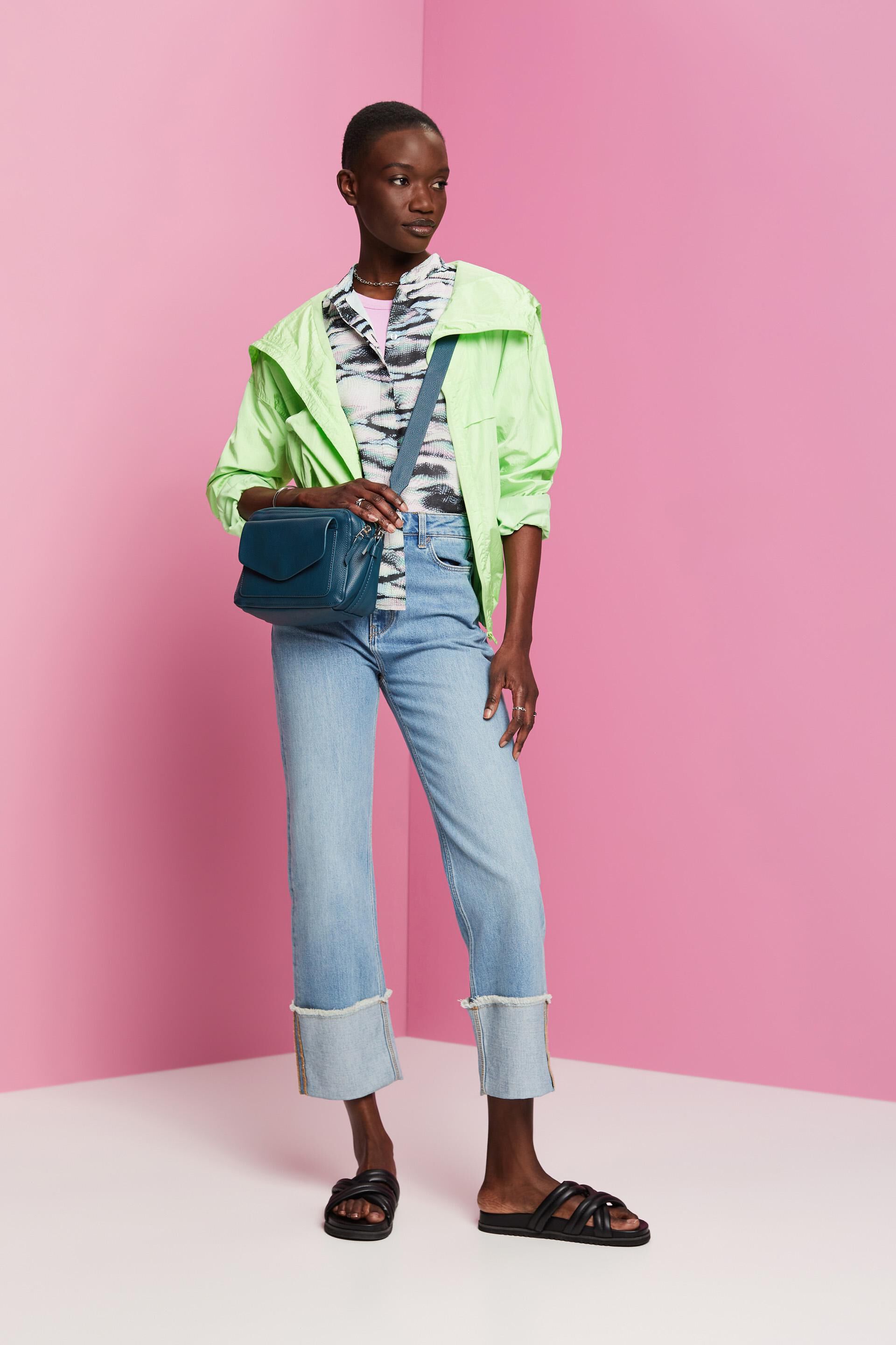 Blouse en chiffon à motif