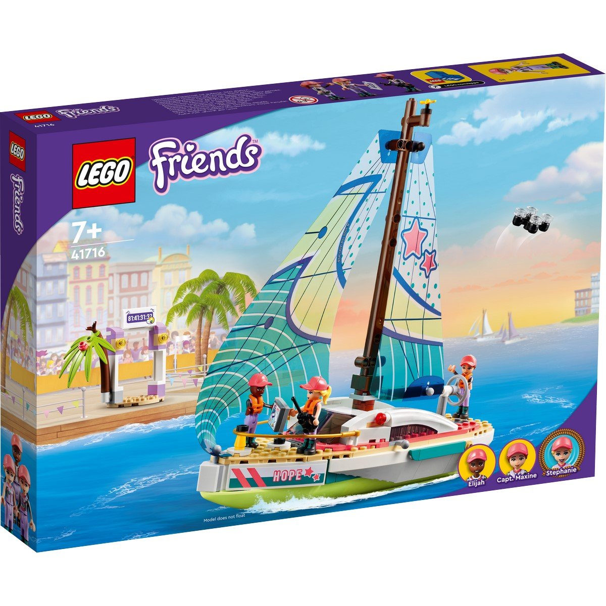 L'aventure en mer de Stéphanie LEGO FRIENDS 41716