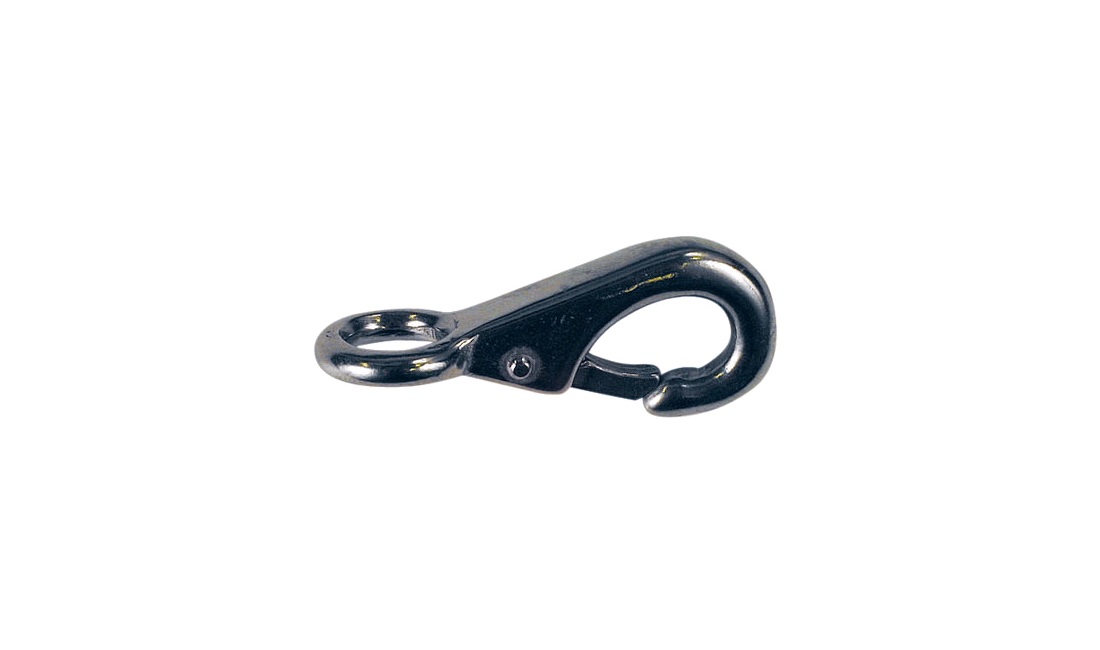 Karabinhage med øje rf 100mm