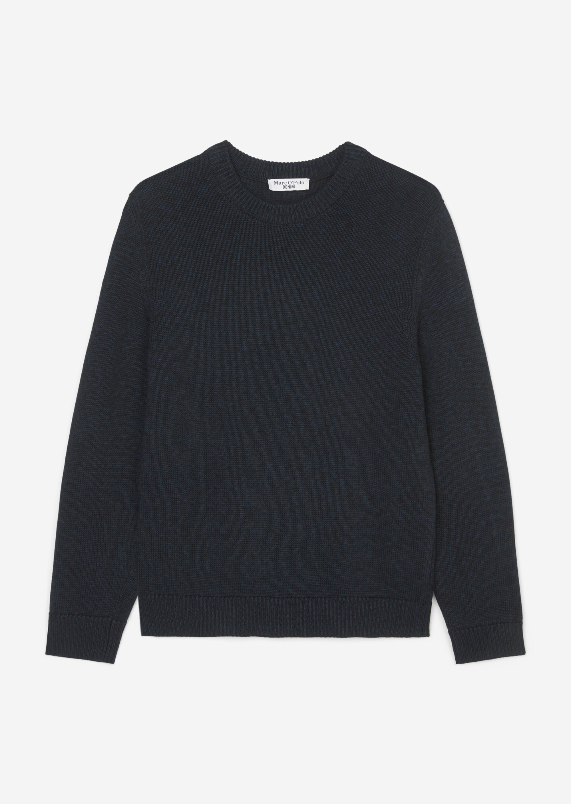 Pullover regular aus zweifarbigem Bio-Baumwoll-Garn