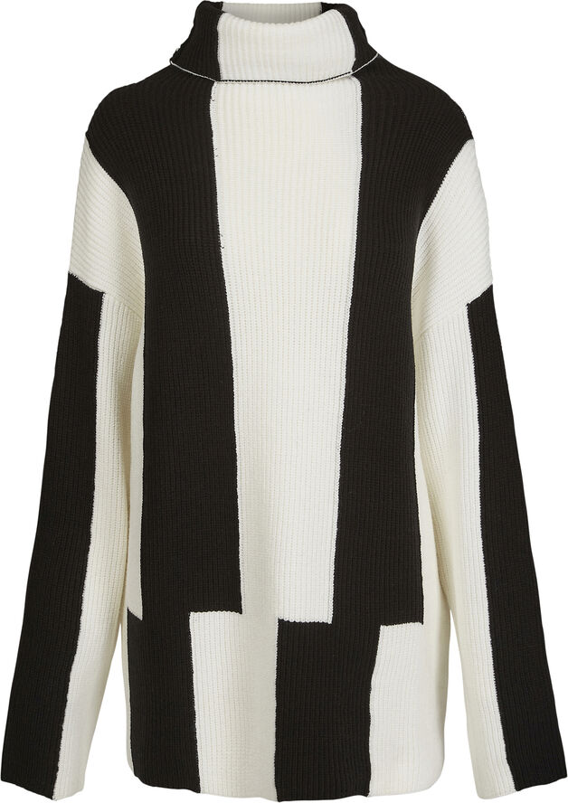 NÜ Denmark Virna Blouse knit Black mix