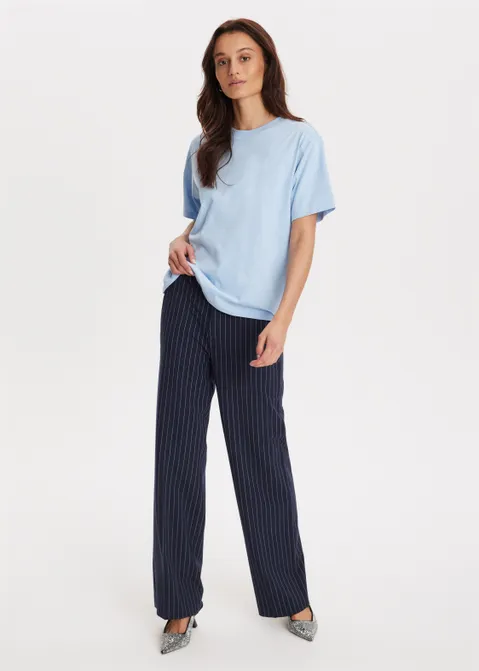 Oversized T-shirt blauw (BLW.L)