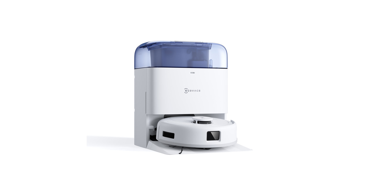 ECOVACSDeebot mini BLUE EU robotstofzuiger  (Wit/blauw, 9000 Pa)