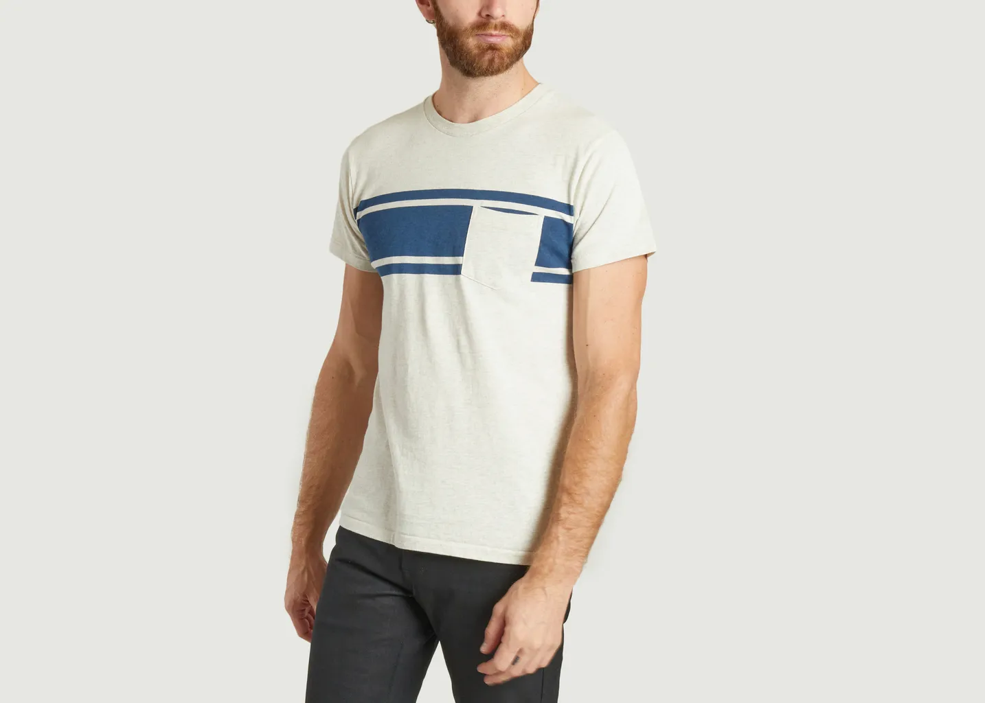 T-shirt College Stripe Velva Sheen
