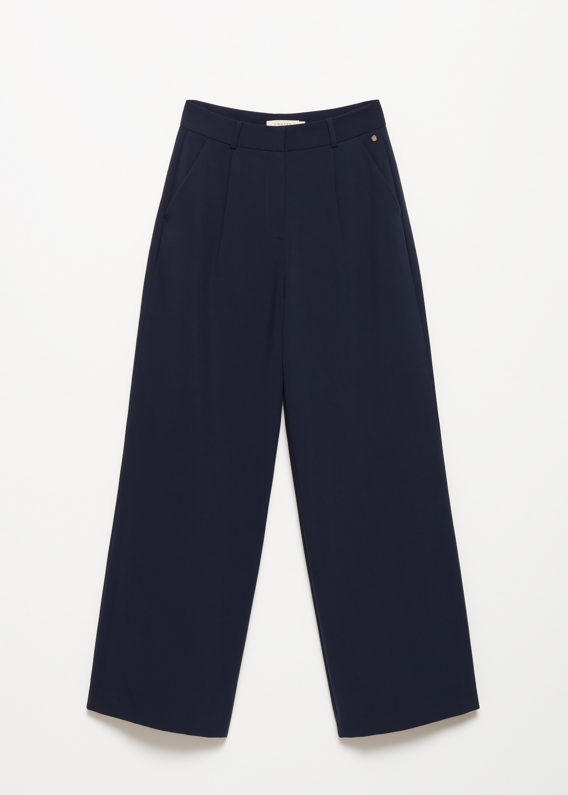 Twill Wide Leg Pants