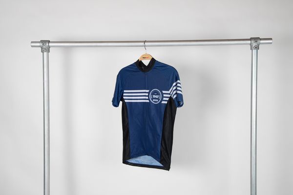 1987 TEAM Damen-Kurzarmtrikot  dunkelblau  XXL