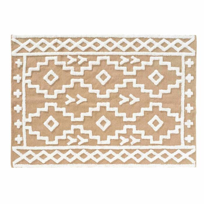 TAPIS RECTANGLE 120X170CM JUTE UNI ET COTON UNI MEDINE