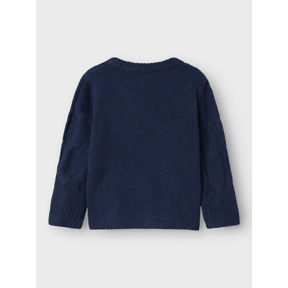 Køb Name It Navy Blazer Nmfolivia Ls Strik