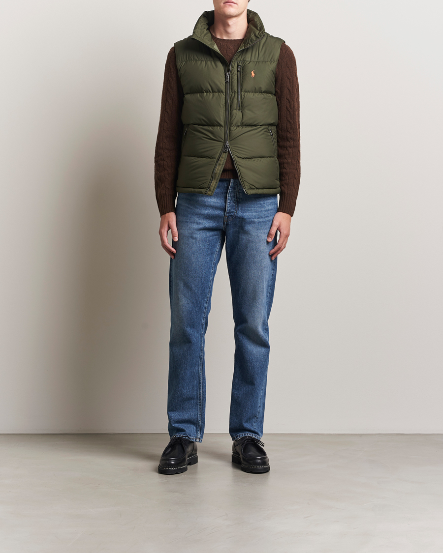 Polo Ralph Lauren Gorham Down Vest Company Olive