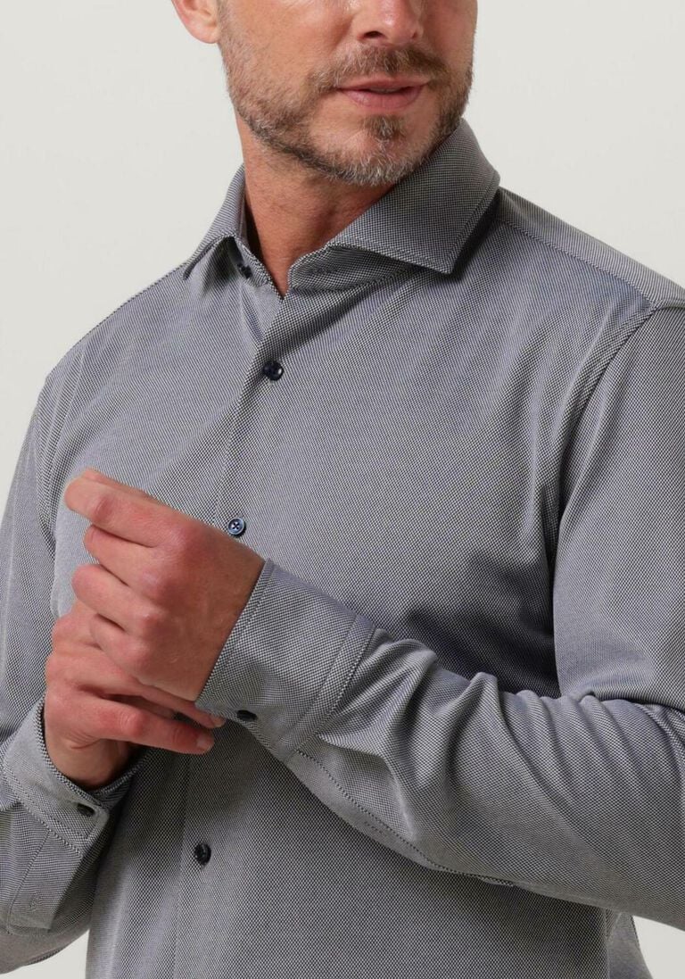 BOSS donkerblauwe boss casual overhemd p-hank-spread-c1-222