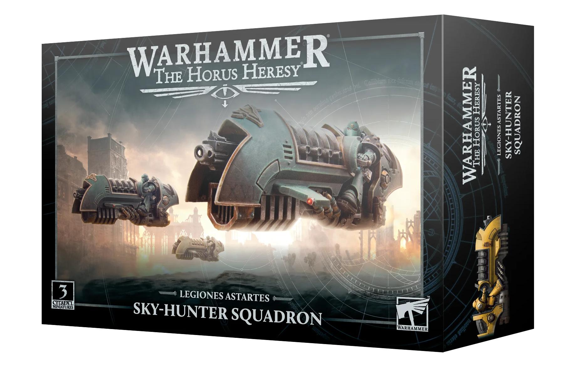Figurenset Warhammer Horus Heresy Sky Hunter SquadronWarhammer The Horus Heresey Legiones Astrates: Himmelsjägerschwadron