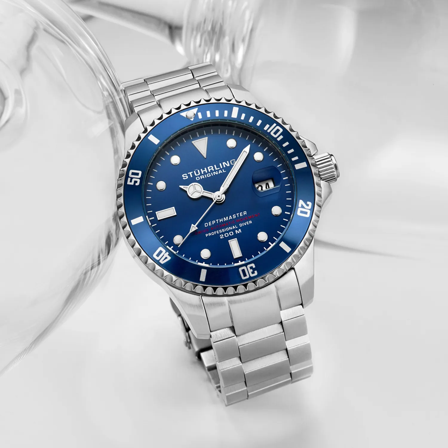 Stührling Swiss Movement Automatic Depthmaster 883.02